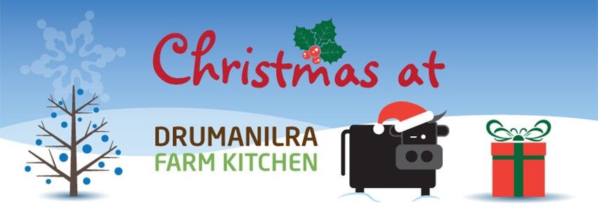 christmas at drumanilra farm kitchen