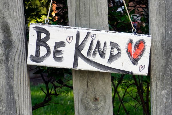 be kind post