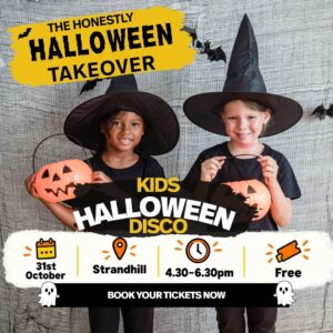 Kids Spooky Halloween Disco 1 Child Ticket (5yrs & Under) 31.10.26